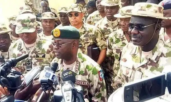 Buhari Drops Chief Of Defence Staff, Olonisakin And Chief Of Naval Staff
